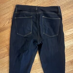 GAP dark denim jeans, size 26, true skinny style